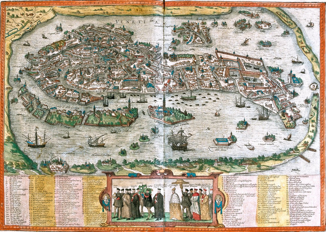  द्वारा जॉर्ज और होजेनबर्ग फ्रांज (1535-90) ब्रौन