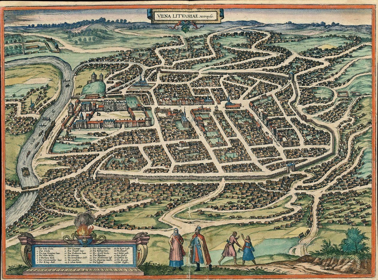  द्वारा जॉर्ज और होजेनबर्ग फ्रांज (1535-90) ब्रौन
