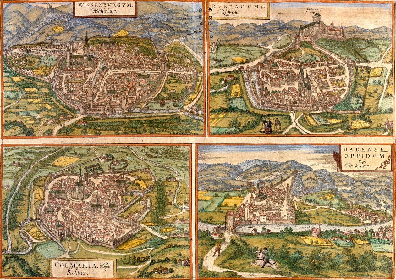  द्वारा जॉर्ज और होजेनबर्ग फ्रांज (1535-90) ब्रौन