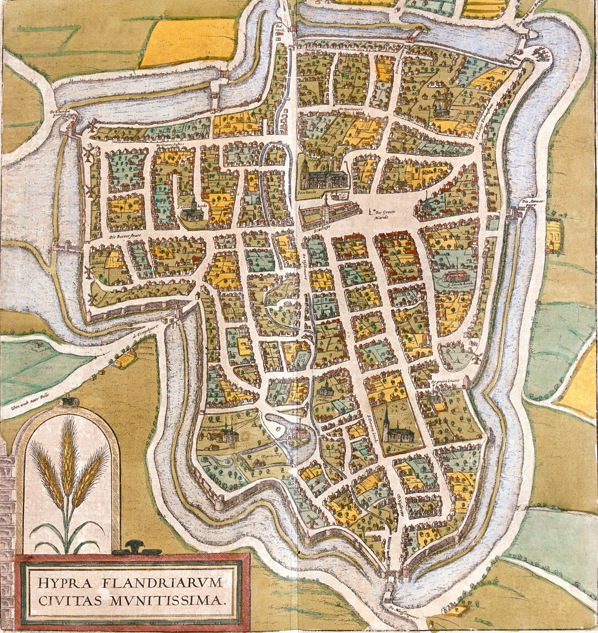 द्वारा जॉर्ज और होजेनबर्ग फ्रांज (1535-90) ब्रौन