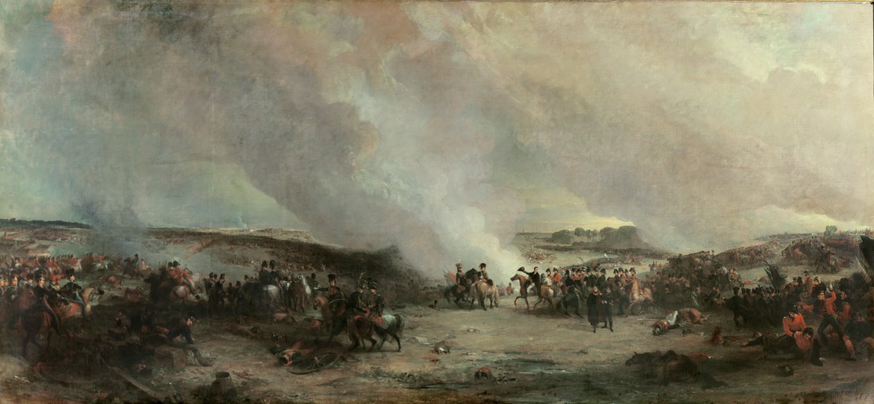 वाटरलू की लड़ाई, 1815 द्वारा जॉर्ज जोन्स