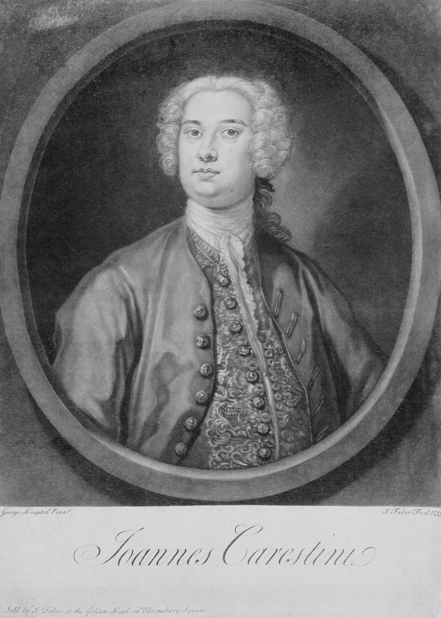 गियोवन्नी कारेस्टिनी (c.1704-c.1760), 1735 (मेजोटिन्ट) द्वारा जॉर्ज नेप्टन