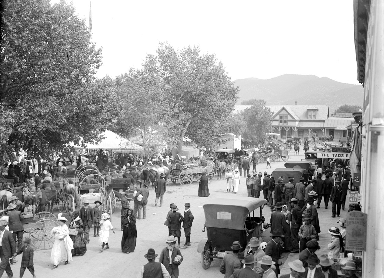 Taos, c.1900-10 द्वारा जॉर्ज लिटल बीम
