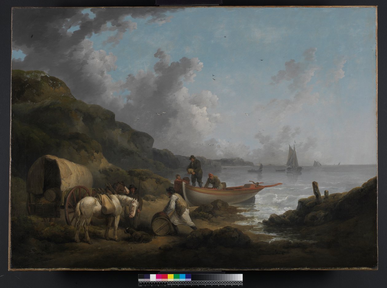 द स्मगलर्स, 1792 द्वारा जॉर्ज मोरलैंड