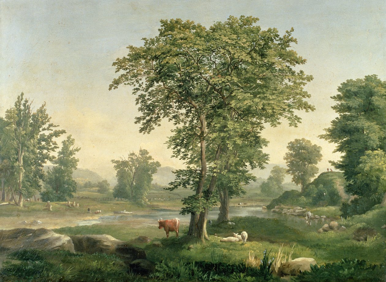 लैंडस्केप, 1846 द्वारा जॉर्ज इनेस