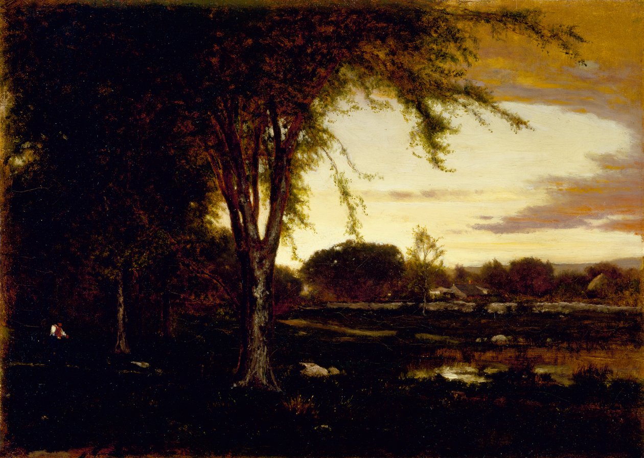 लैंडस्केप, 1866 द्वारा जॉर्ज Snr। Inness