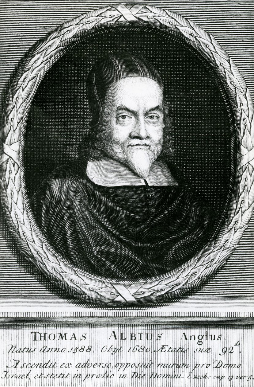 थॉमस विल्हेम (श्वेत) (1588-1680), 1713 के पोर्ट्रेट द्वारा जॉर्ज वर्ट्यू