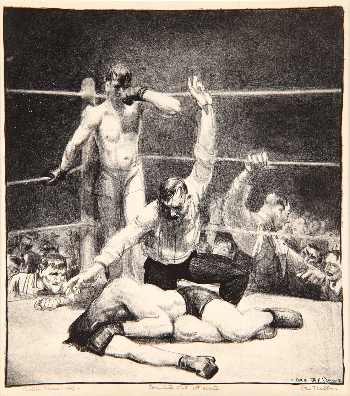 काउंट आउट, 1921 द्वारा जॉर्ज वेस्ले बेलोज़