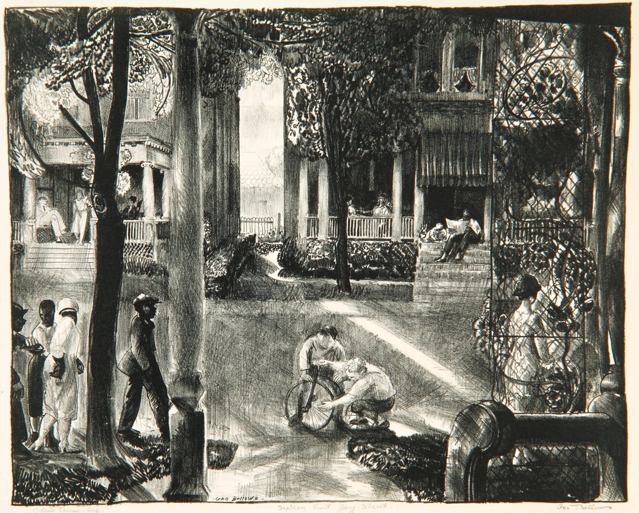 सोलह पूर्व गे स्ट्रीट, 1923-24 द्वारा जॉर्ज वेस्ले बेलोज़