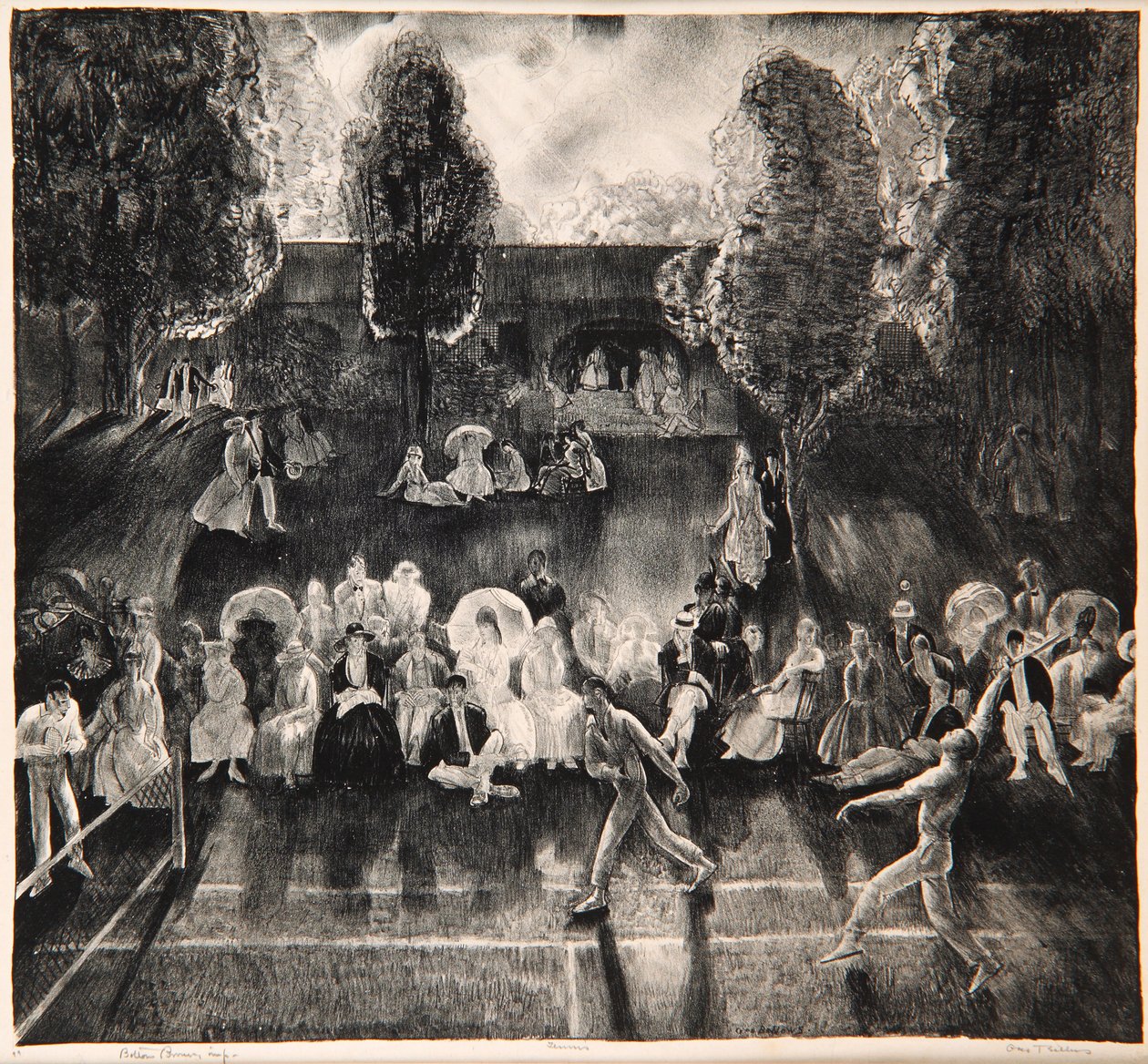 टेनिस, 1920 द्वारा जॉर्ज वेस्ले बेलोज़