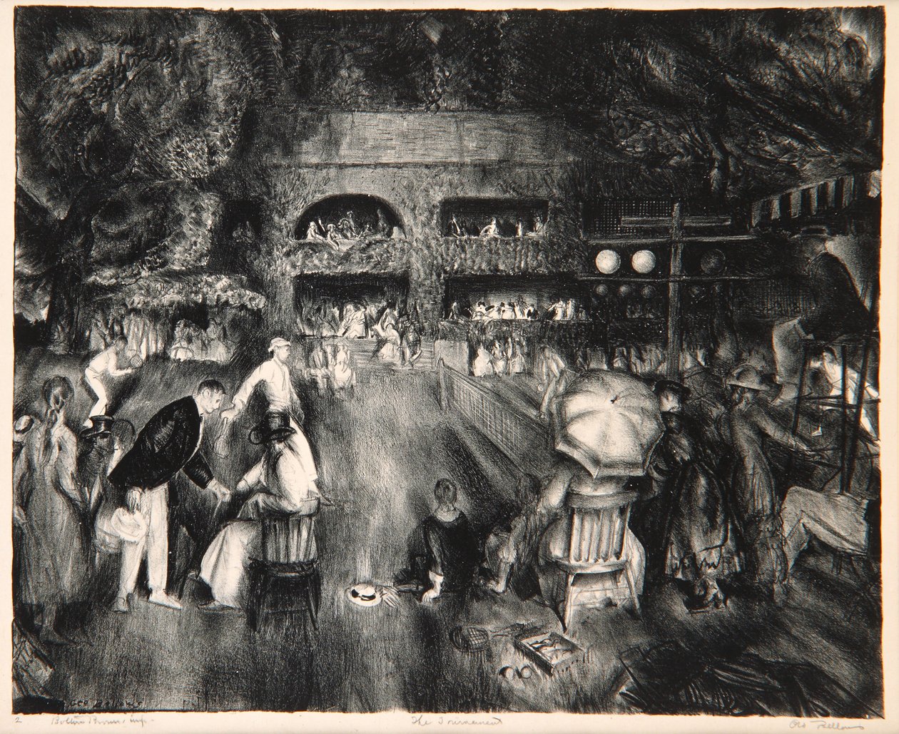 टूर्नामेंट, 1920 द्वारा जॉर्ज वेस्ले बेलोज़