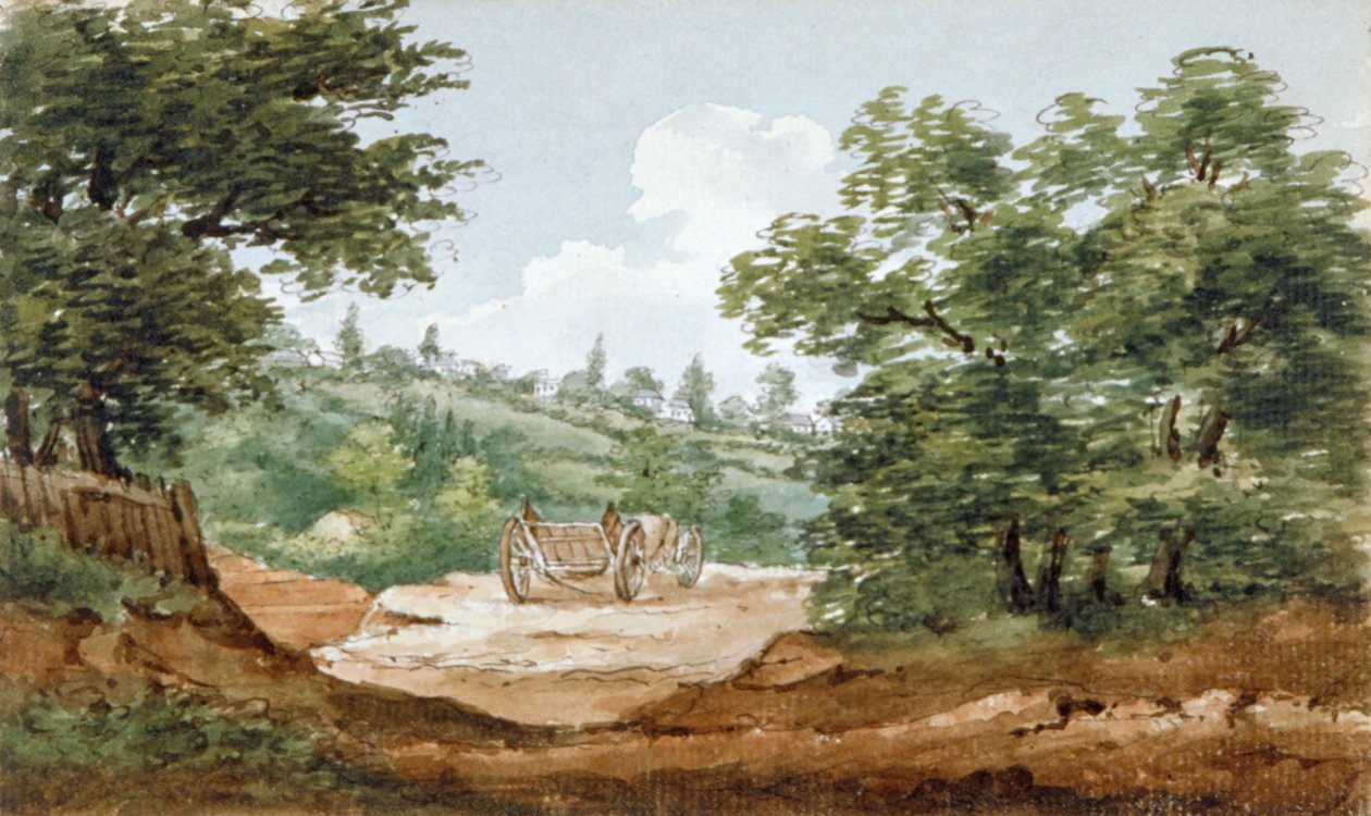 हाईगेट सुरंग, लंदन, 1812 की खुदाई से देखें द्वारा जॉर्ज अर्नाल्ड