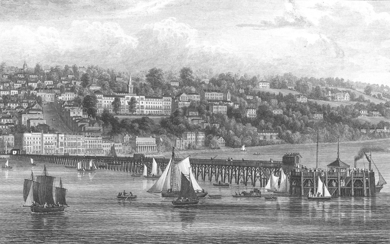 राइड, आइल ऑफ वाइट, 1855 द्वारा जॉर्ज ब्रैनन