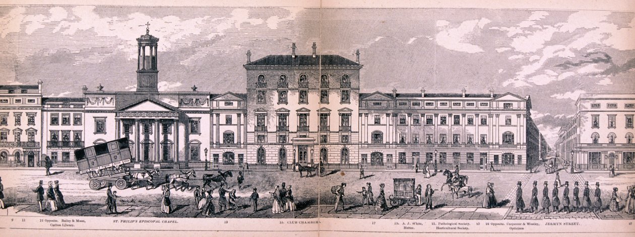 लंदन का पैनोरमा, 1849 द्वारा जॉर्ज सी लीटन