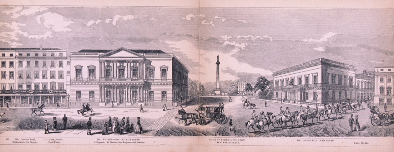 लंदन का पैनोरमा, 1849 द्वारा जॉर्ज सी लीटन