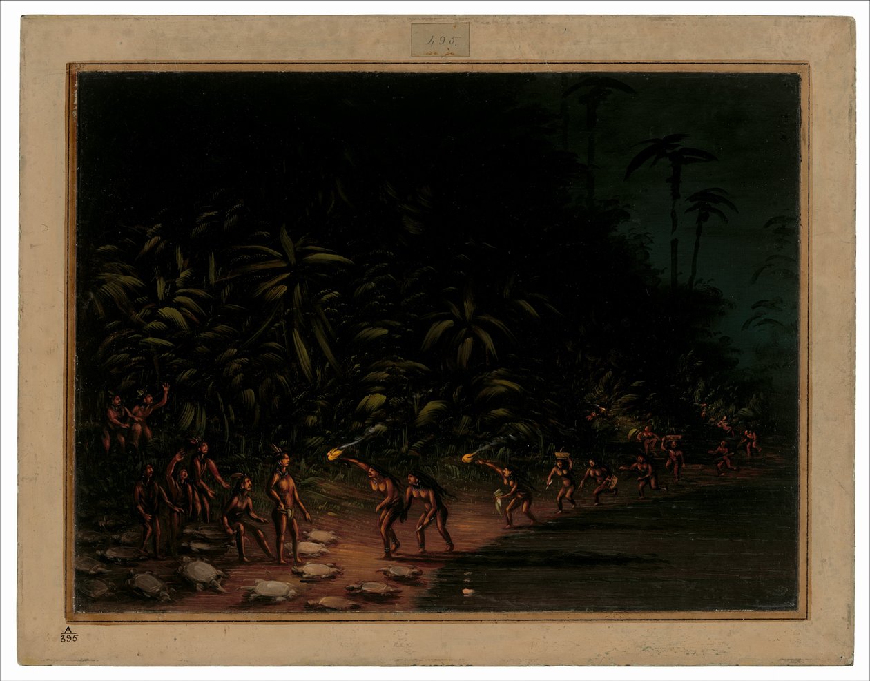 कछुए का शिकार, 18541869। द्वारा जॉर्ज कैटलिन