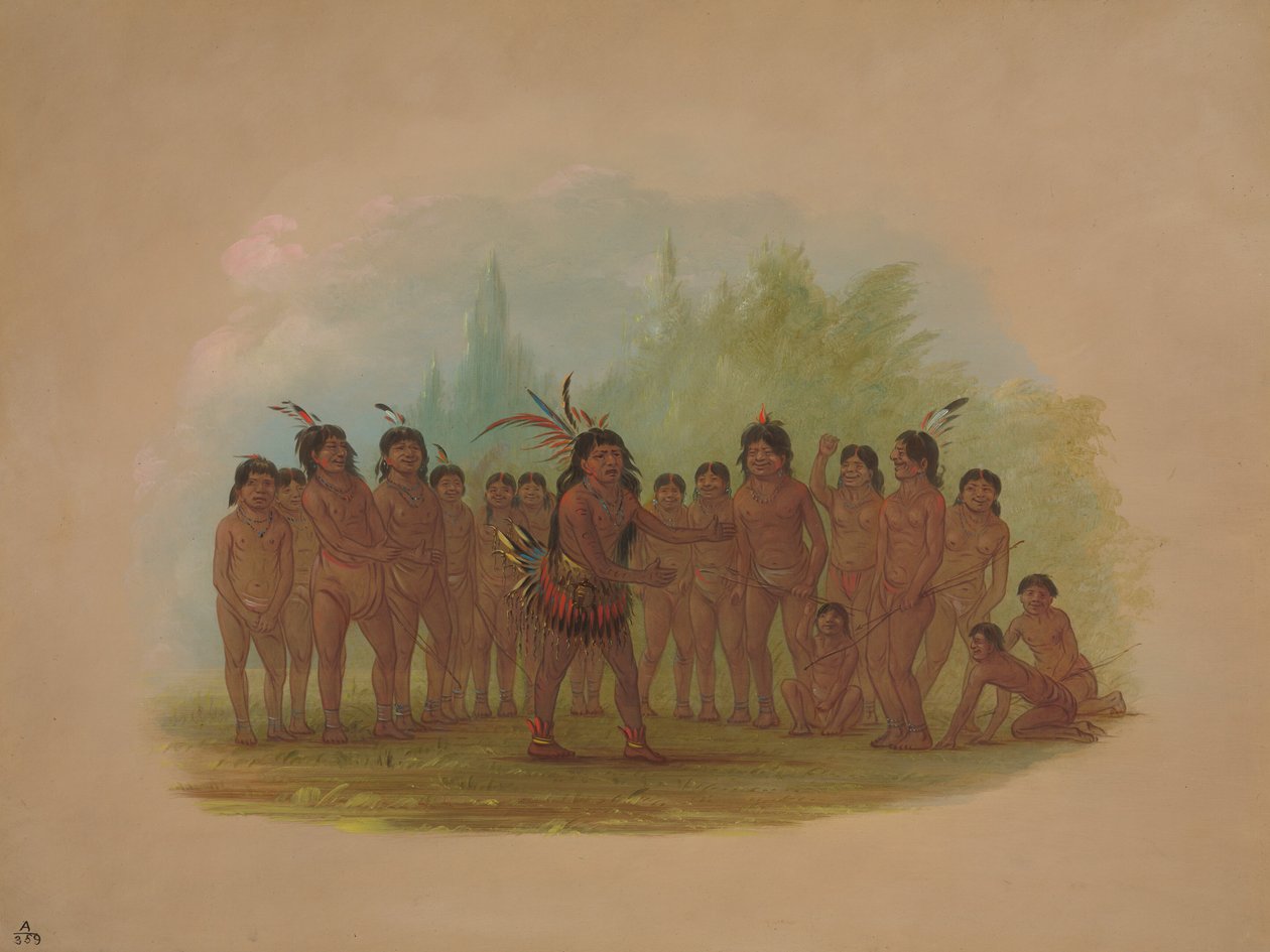 ज़ुरुमती इंडियंस, 18541869। द्वारा जॉर्ज कैटलिन