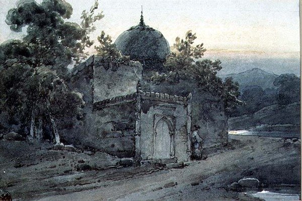 एक मंदिर का एक हिस्सा या हिस्सा द्वारा जॉर्ज चिन्नारी