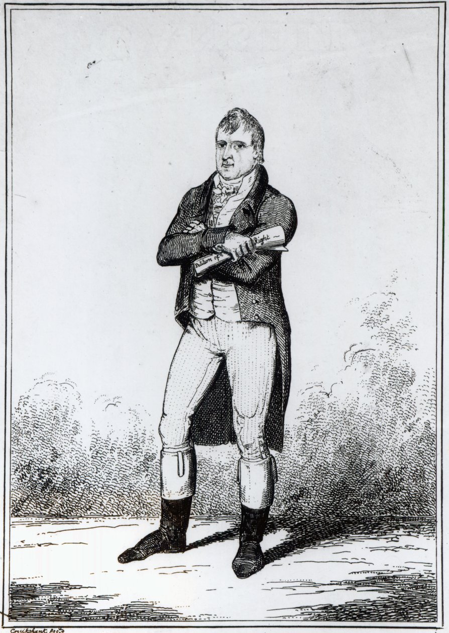 हेनरी हंट एस्क्वायर (1773-1835) 1816 द्वारा जॉर्ज क्रूइशांक