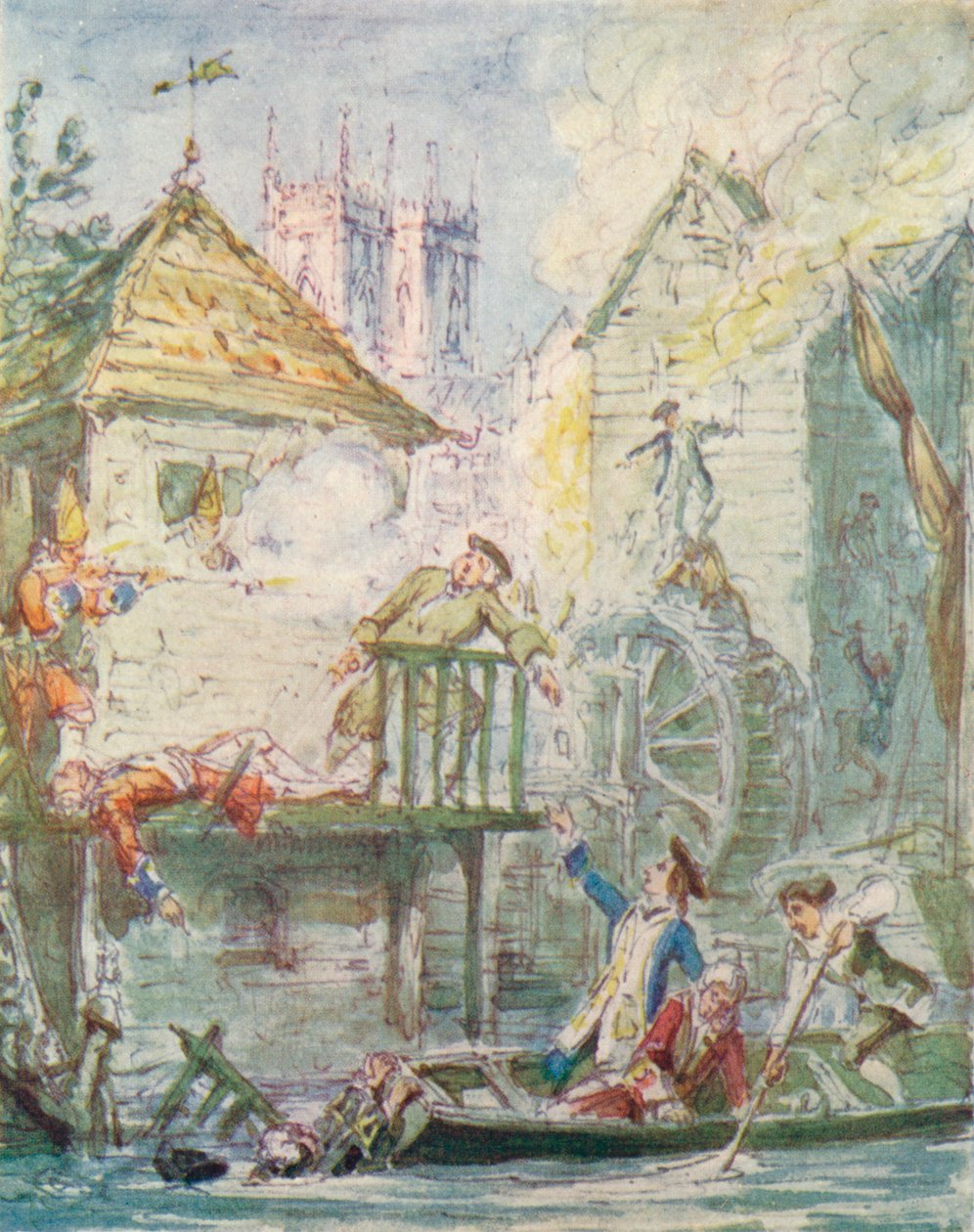 द मेसर्स डॉटर: 1920, जैकबाइट क्लब का फैलाव, c1842, 1913 द्वारा जॉर्ज क्रूइशांक