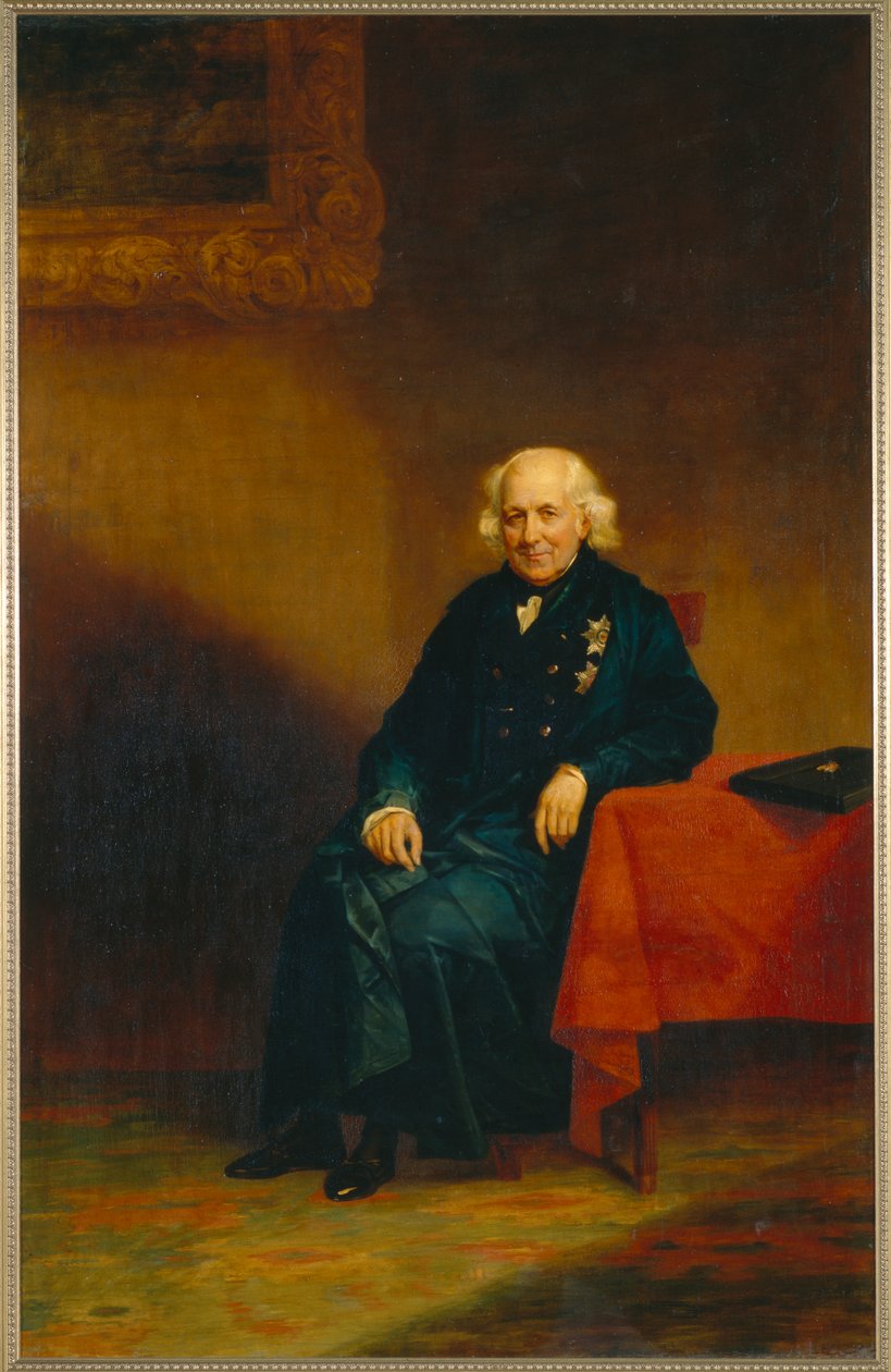 गणना निकोले Semyonovich Mordvinov 1754-1845 का पोर्ट्रेट द्वारा जॉर्ज दाऊ