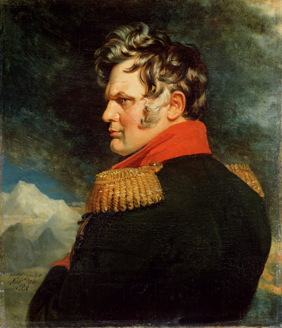 जनरल अलेक्सी यरमोलोव का पोर्ट्रेट (1772-1861) द्वारा जॉर्ज दाऊ