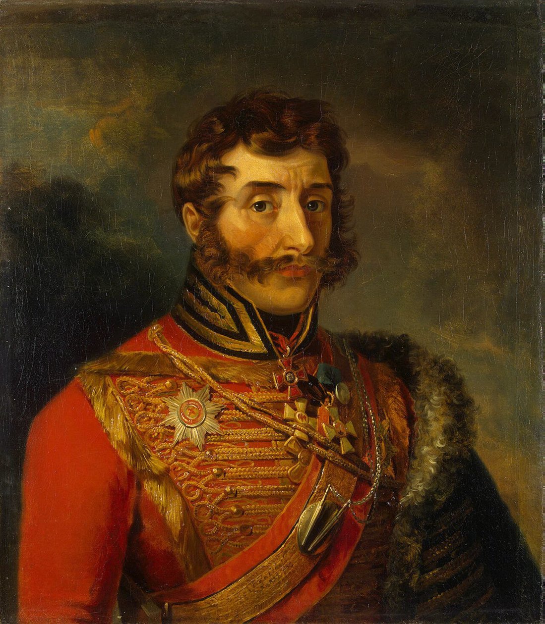 1825 से पहले इवान शिमोनोविच डोरोखोव 1762-1815 का पोर्ट्रेट द्वारा जॉर्ज दाऊ