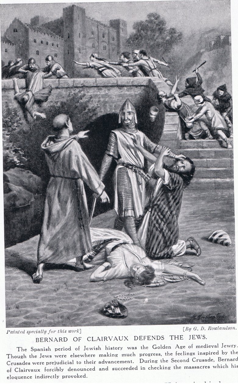 क्लेयरवाक्स के बर्नार्ड ने यहूदियों का बचाव किया द्वारा जॉर्ज डर्विले रॉलैंडसन