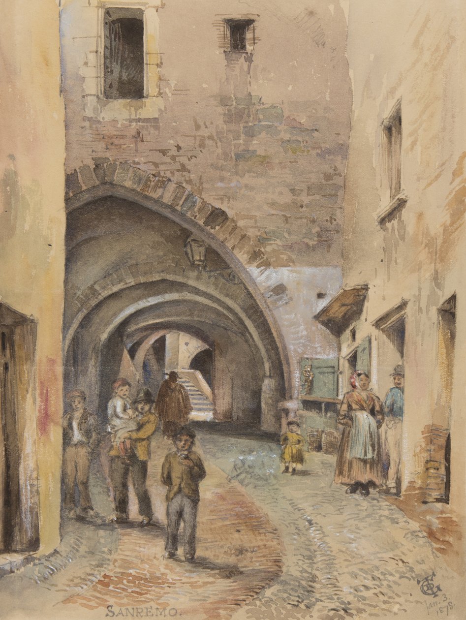 सैन रेमो, 3 जनवरी, 1878 द्वारा जॉर्ज डगलस टिनलिंग