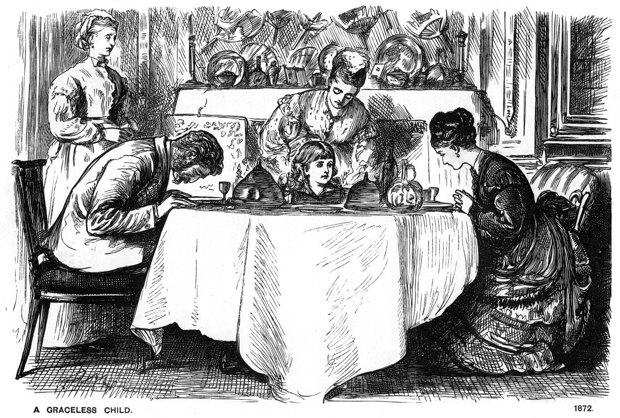 ए ग्रेसलेस चाइल्ड, 1872 1891 द्वारा जॉर्ज डू मौरियर