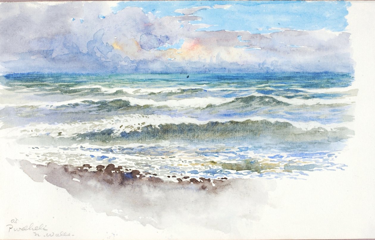 Pwllheli, N. वेल्स में, ca. 1899. द्वारा जॉर्ज एल्बर्ट बूर