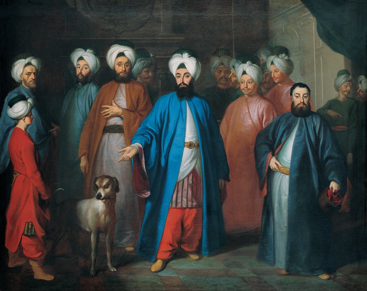 महम्मद ने एफेंदी और उनके रेटिन्यू को कहा द्वारा जॉर्ज एंगेलहार्ड्ट श्रोडर