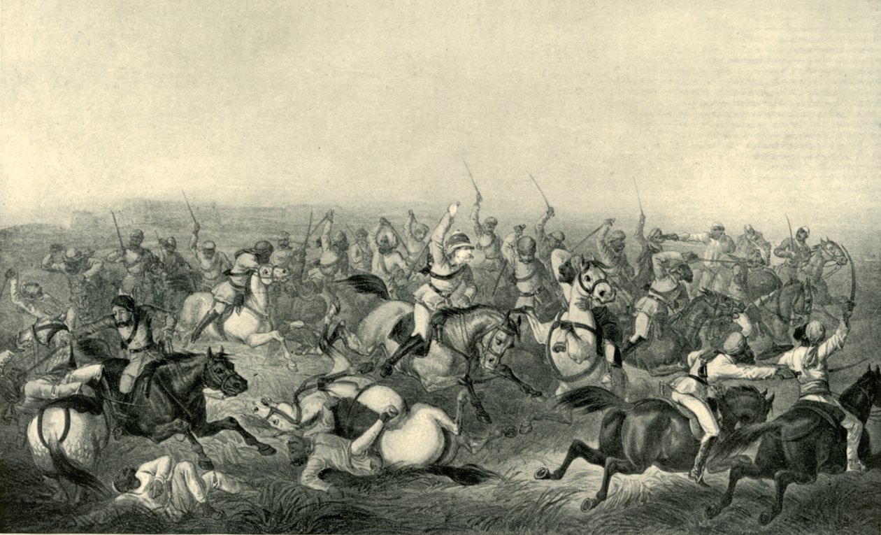 1857, 1901 को रोटक में हॉडसन हॉर्स का आरोप। द्वारा जॉर्ज फ्रेंकलिन एटकिंसन