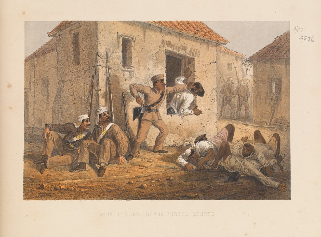  सब्ज़ी मुंडी में हादसा , 1857 द्वारा जॉर्ज फ्रेंकलिन एटकिंसन