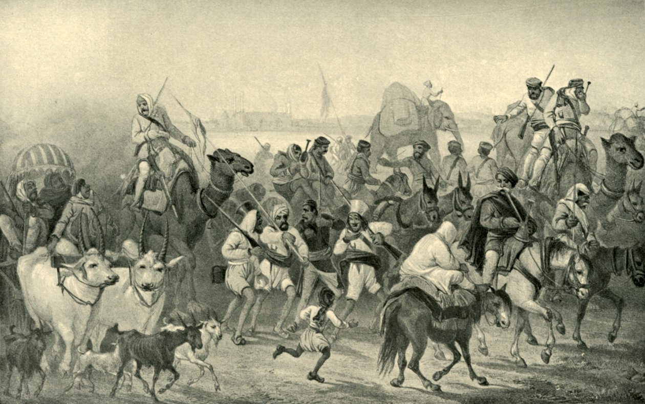 मूल सहायक, दिल्ली के लिए जल्दी, c1850s, 1901। द्वारा जॉर्ज फ्रेंकलिन एटकिंसन