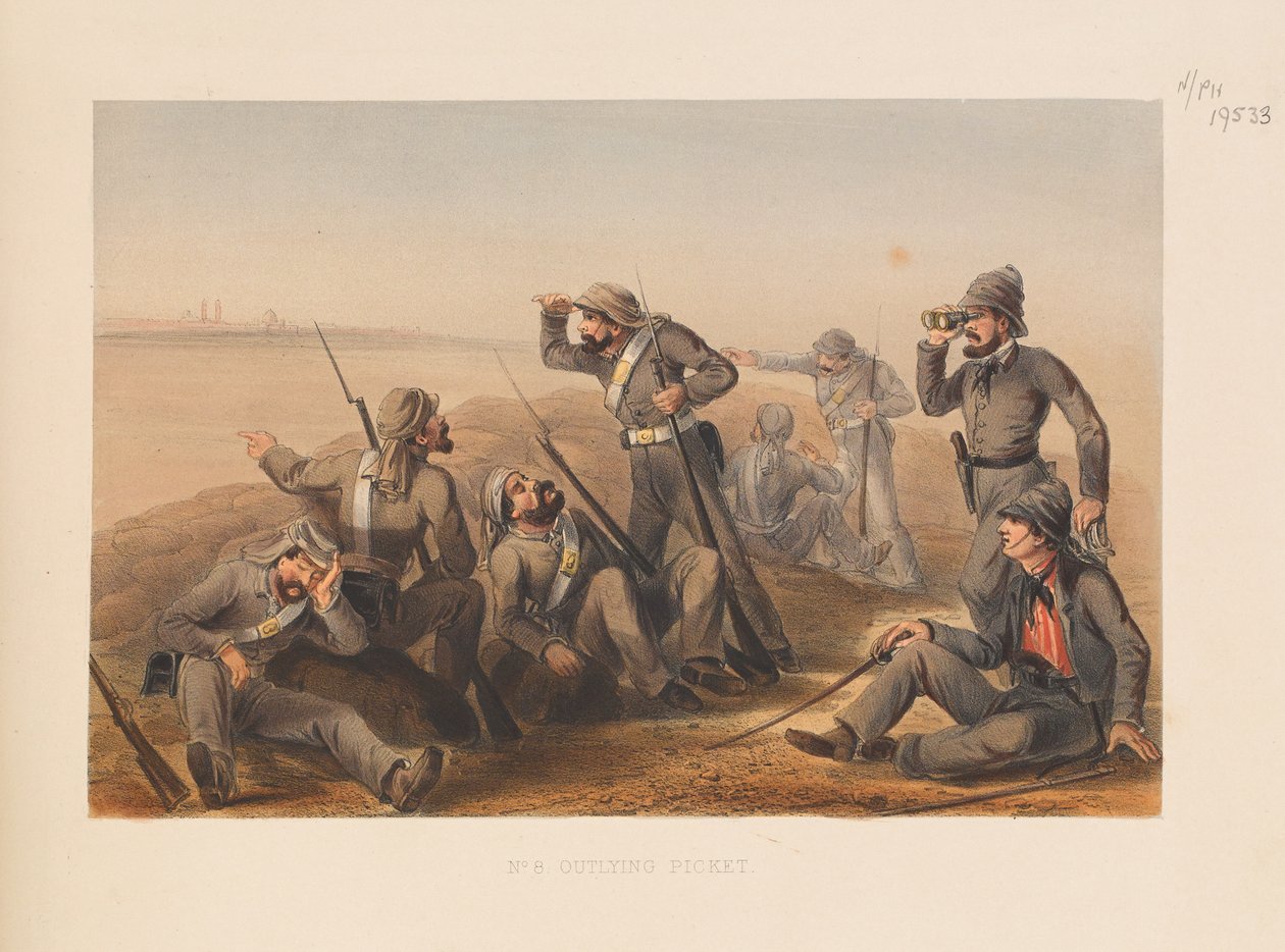 ; आउटिंग पिकेट , 1857 द्वारा जॉर्ज फ्रेंकलिन एटकिंसन