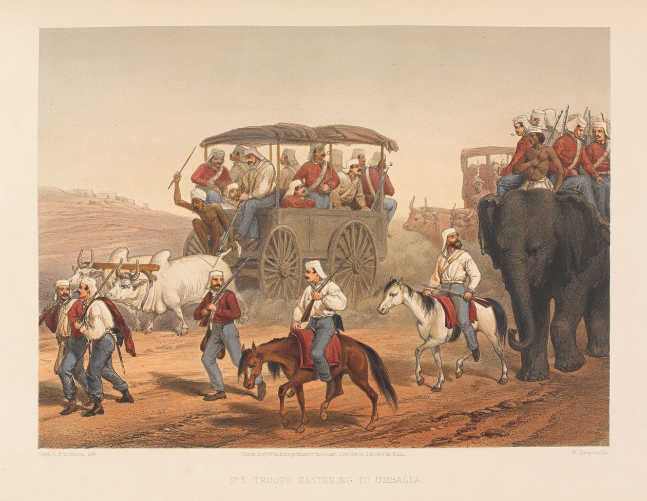 उमबाल को जल्दबाजी , 1857 द्वारा जॉर्ज फ्रेंकलिन एटकिंसन