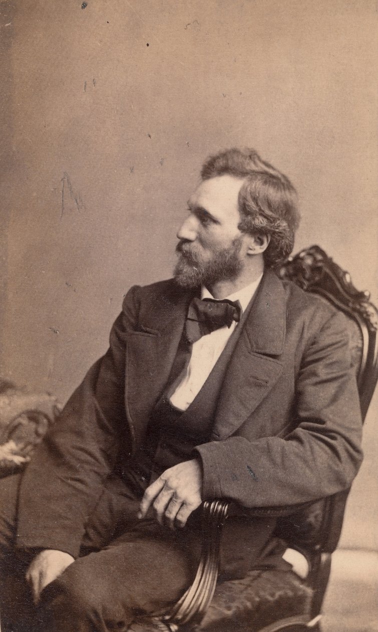 हारून ड्रेपर शट्टक, 1860 के दशक। द्वारा जॉर्ज गार्डनर रॉकवुड