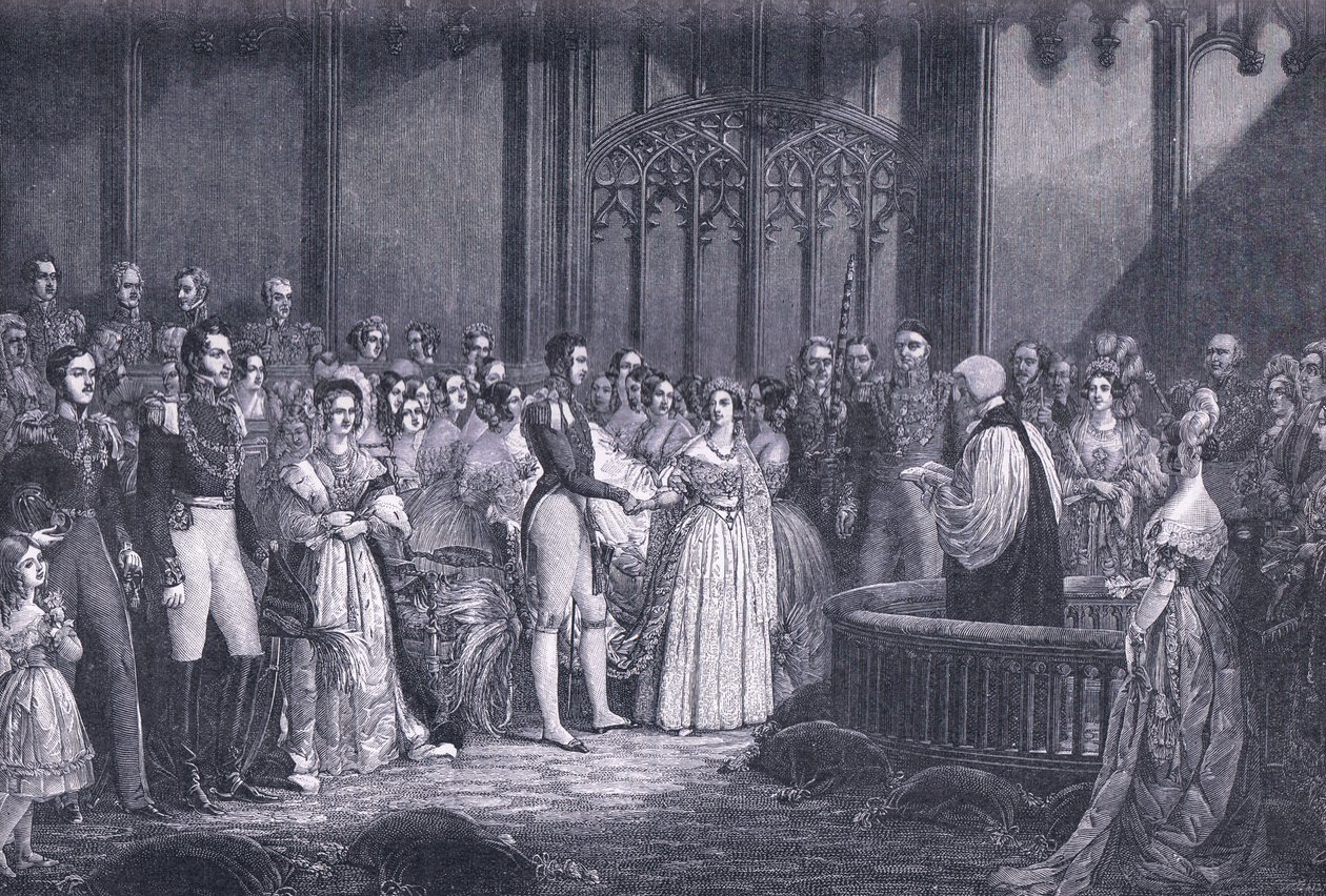 महारानी विक्टोरिया का विवाह 1840 ई द्वारा जॉर्ज हैटर