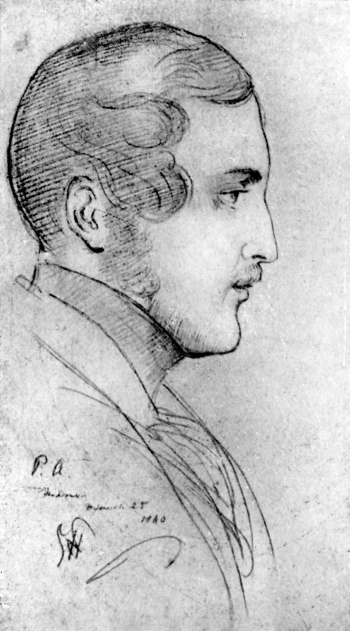 राजकुमार, अल्बर्ट, पति और रानी विक्टोरिया के पति, 1901। द्वारा जॉर्ज हैटर