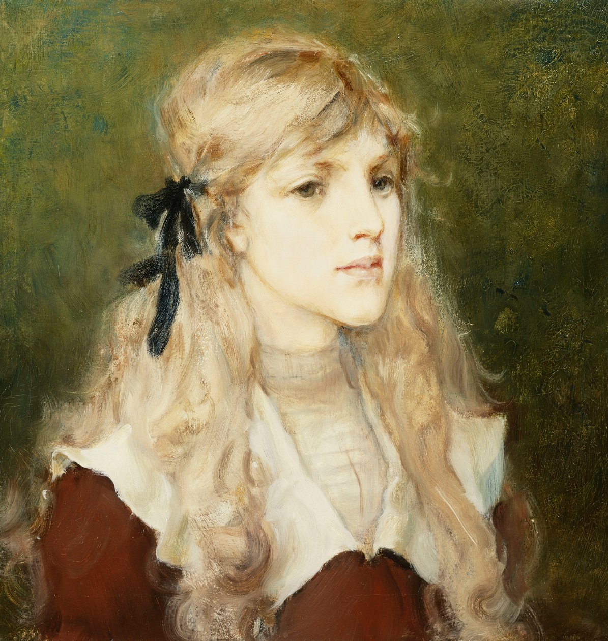 Esme Robb का पोर्ट्रेट, c.1890 द्वारा जॉर्ज हेनरी बॉटन