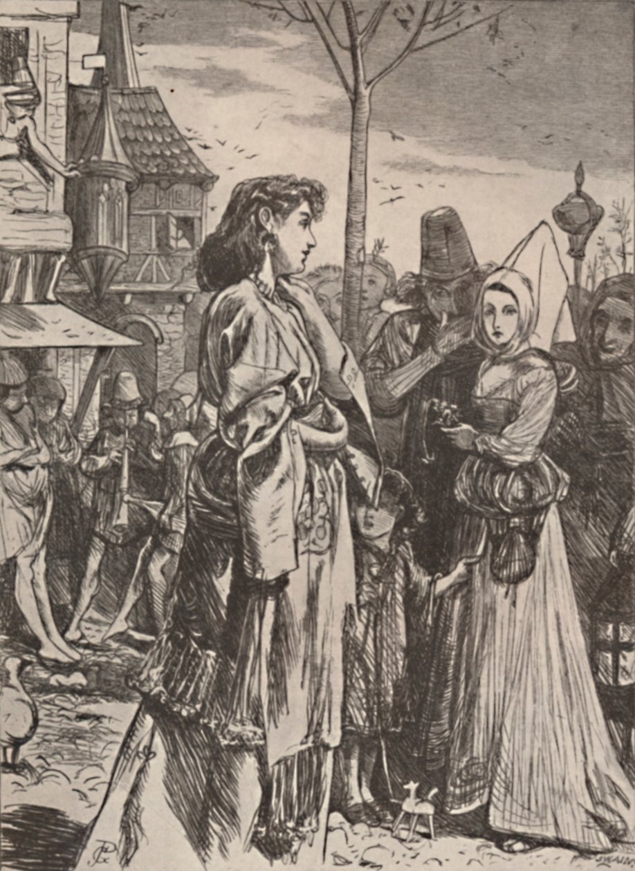 कविता ए बेकेट्स ट्रथ से चित्रण। c1860-1875, 1923 द्वारा जॉर्ज जॉन पिनवेल