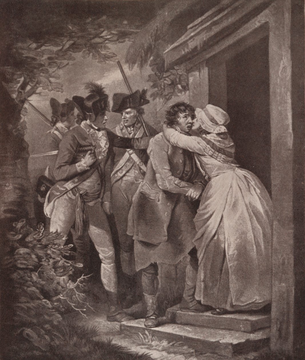 अपनी पत्नी की छुट्टी लेने वाला, 1791 1909 द्वारा जॉर्ज कीटिंग