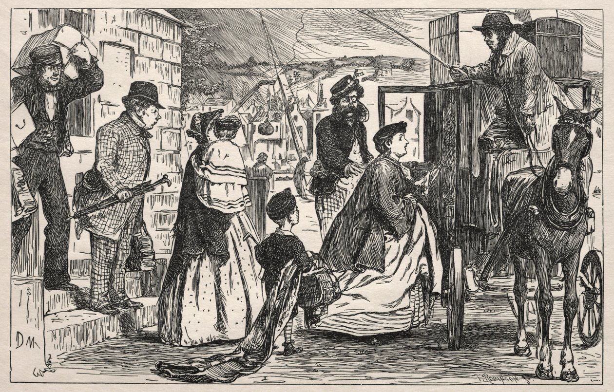हमारी शानदार विफलता, 1865। द्वारा जॉर्ज लुई पामेला बुसोन डु मौरियर