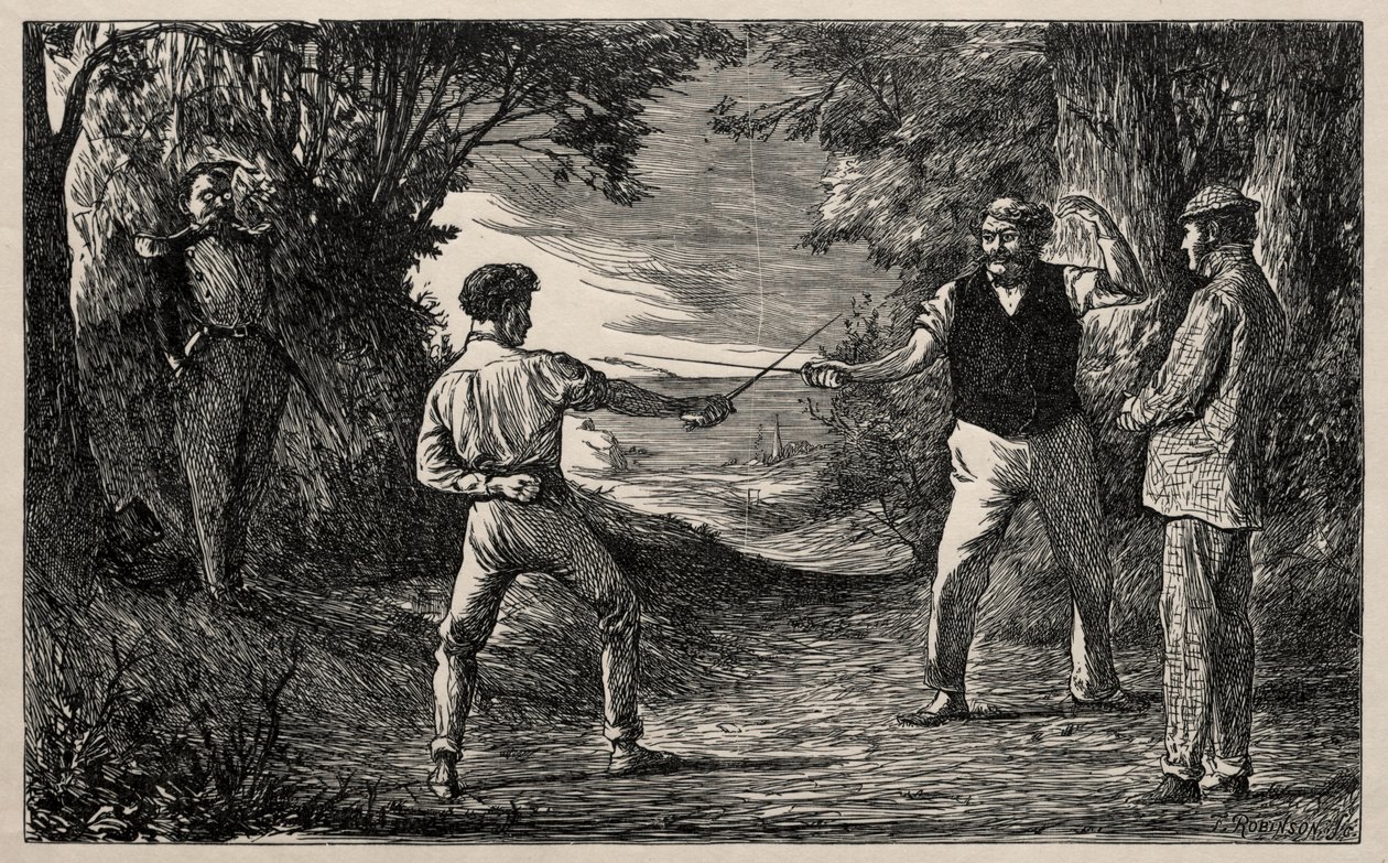 द इनगेनसस वोबलर, 1865। द्वारा जॉर्ज लुई पामेला बुसोन डु मौरियर