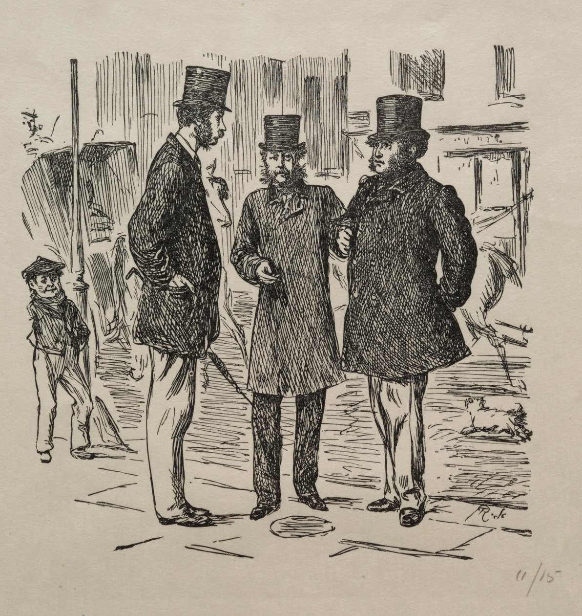 परिचय से पहले द लिटिल मोमेंट, 1865। द्वारा जॉर्ज लुई पामेला बुसोन डु मौरियर