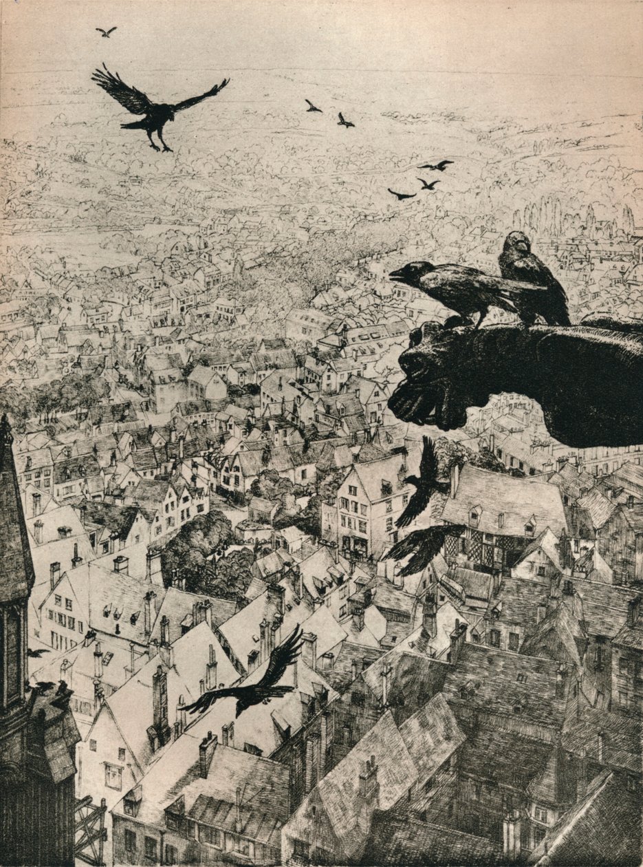द जैकडॉस ऑफ चार्टर्स, 1917 द्वारा जॉर्ज मार्पल्स