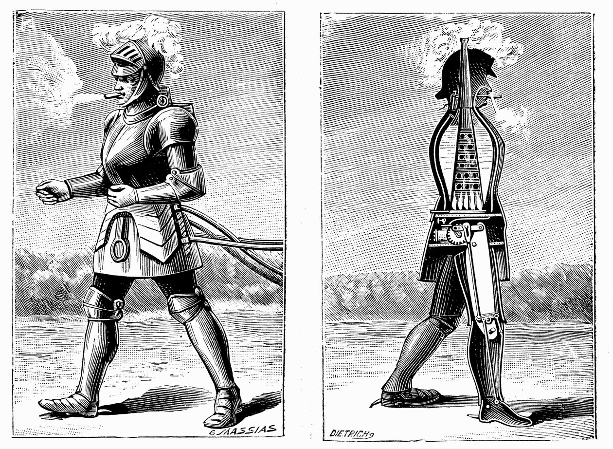 जॉर्ज मूरेस स्टीम मैन, 1893 द्वारा जॉर्ज मूर