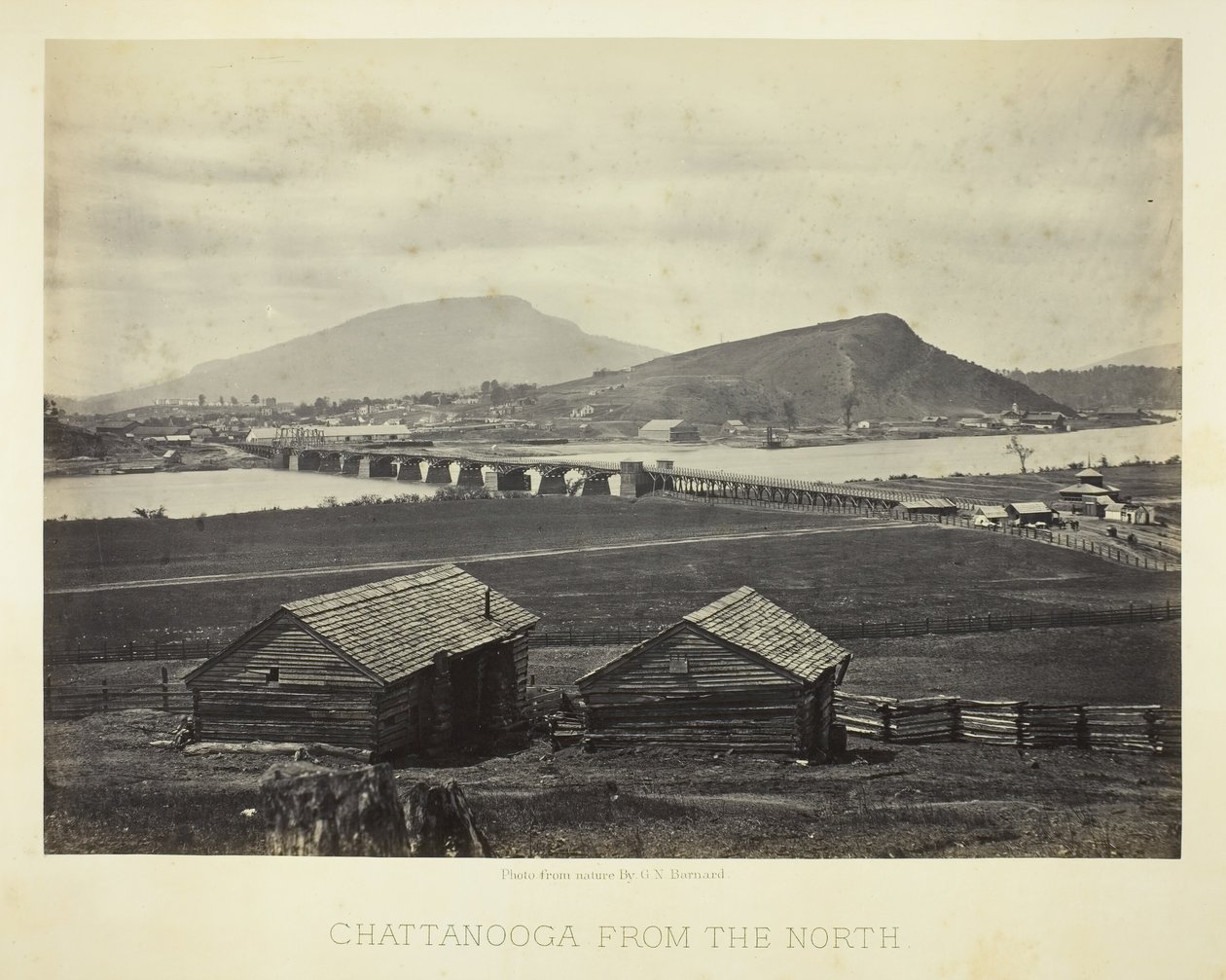 उत्तर से चट्टानूगा, 1864। द्वारा जॉर्ज एन। बरनार्ड