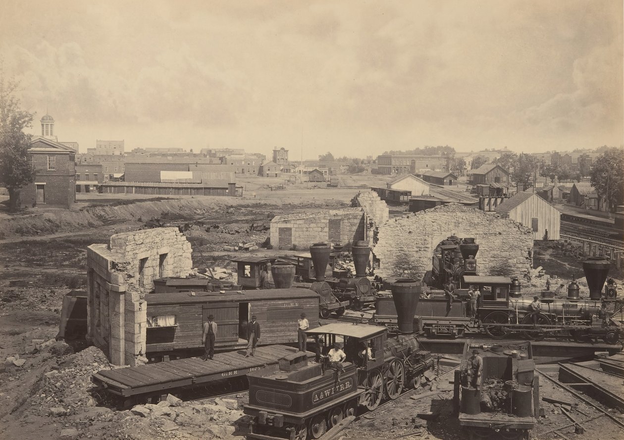 अटलांटा शहर, जॉर्जिया नंबर 1, 1860। द्वारा जॉर्ज एन। बरनार्ड